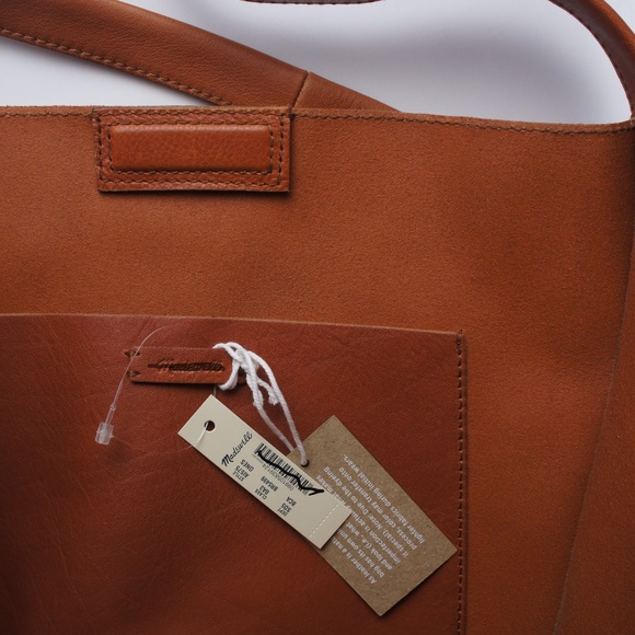 New MADEWELL The Sydney Tote Bag Burnished Carmel - Picture 4 of 4